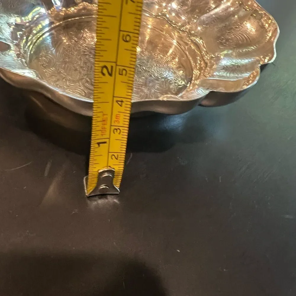 Barker Ellis made in England silver plate dish